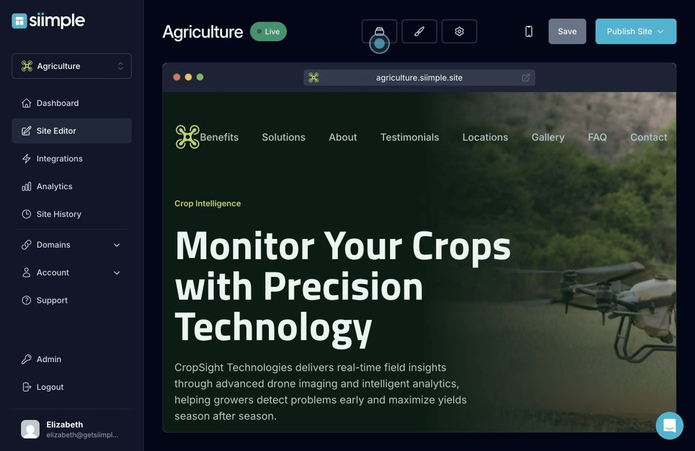 Create a Simple Farm Website