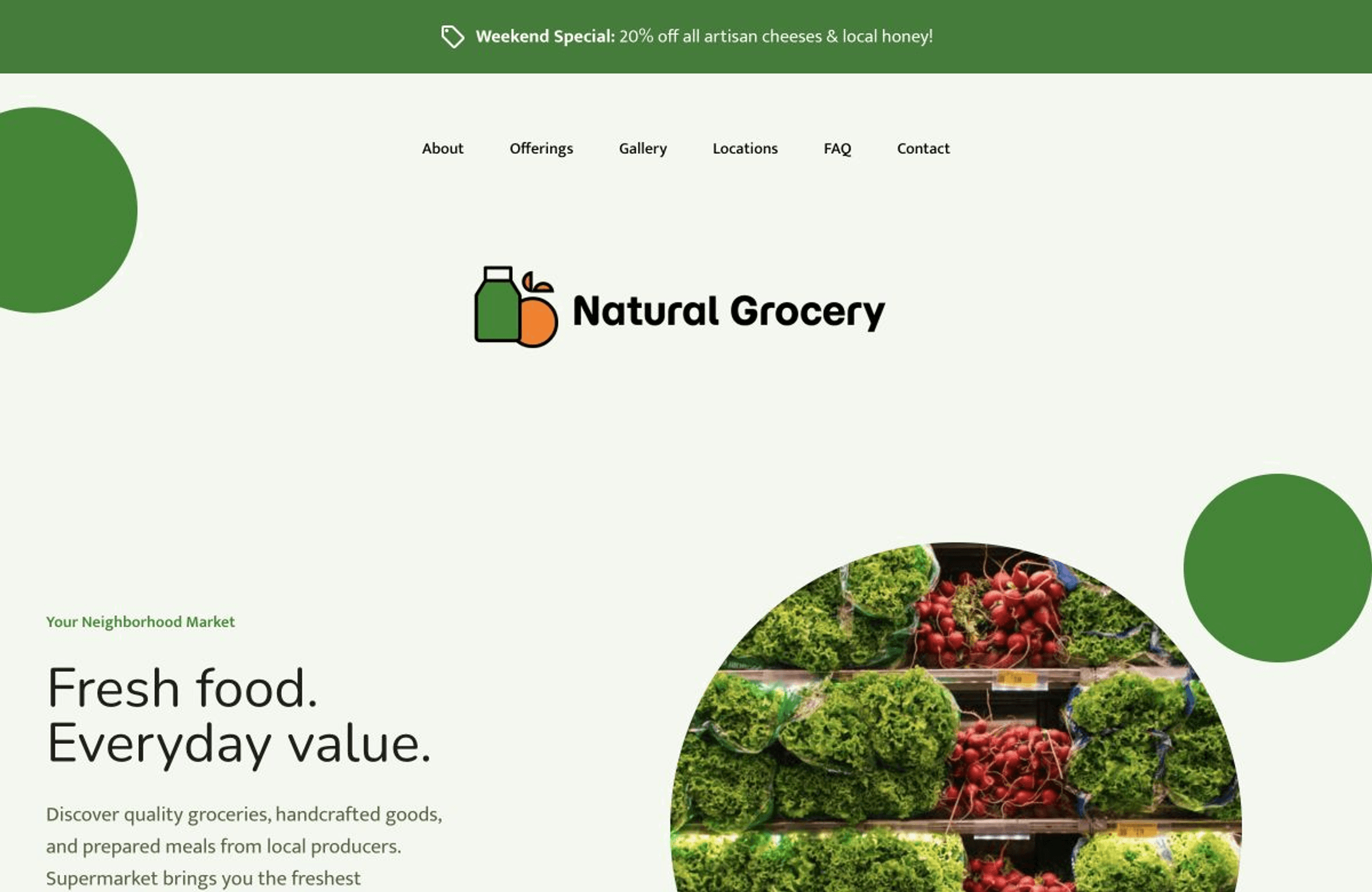 Give shoppers a useful introduction before they visit