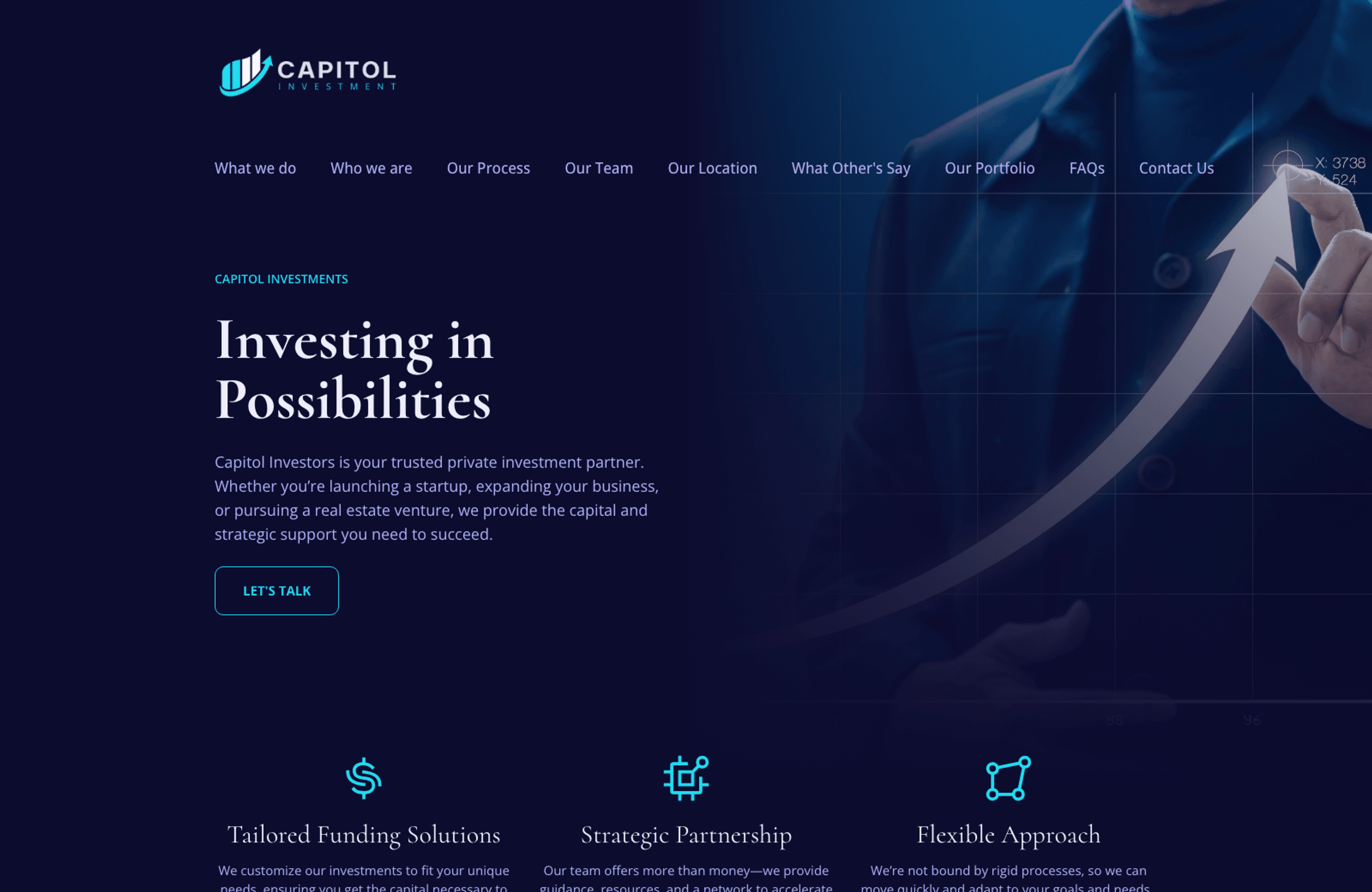 Stand out with a simple investor website