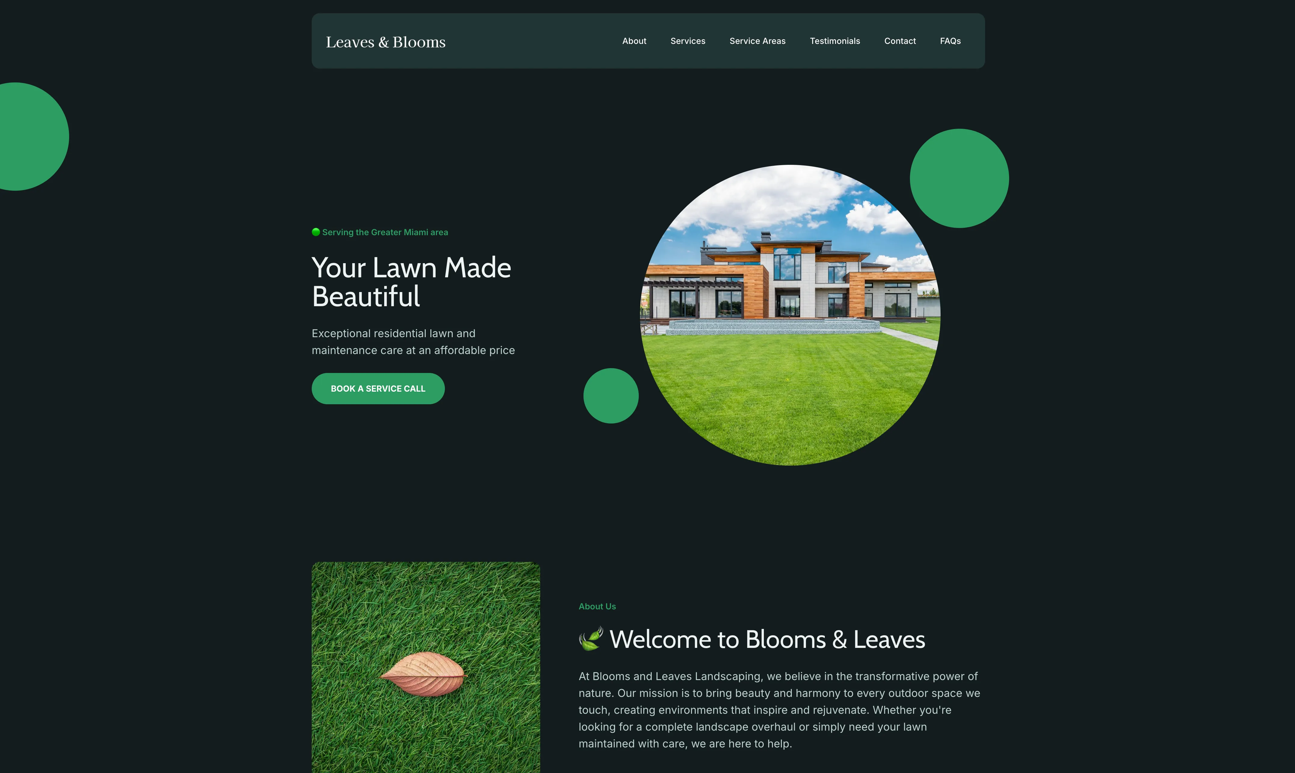 Stand out with a simple landscaper website