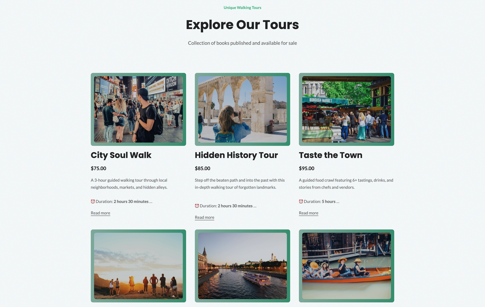 Tourism and Activities Offerings on Siimple