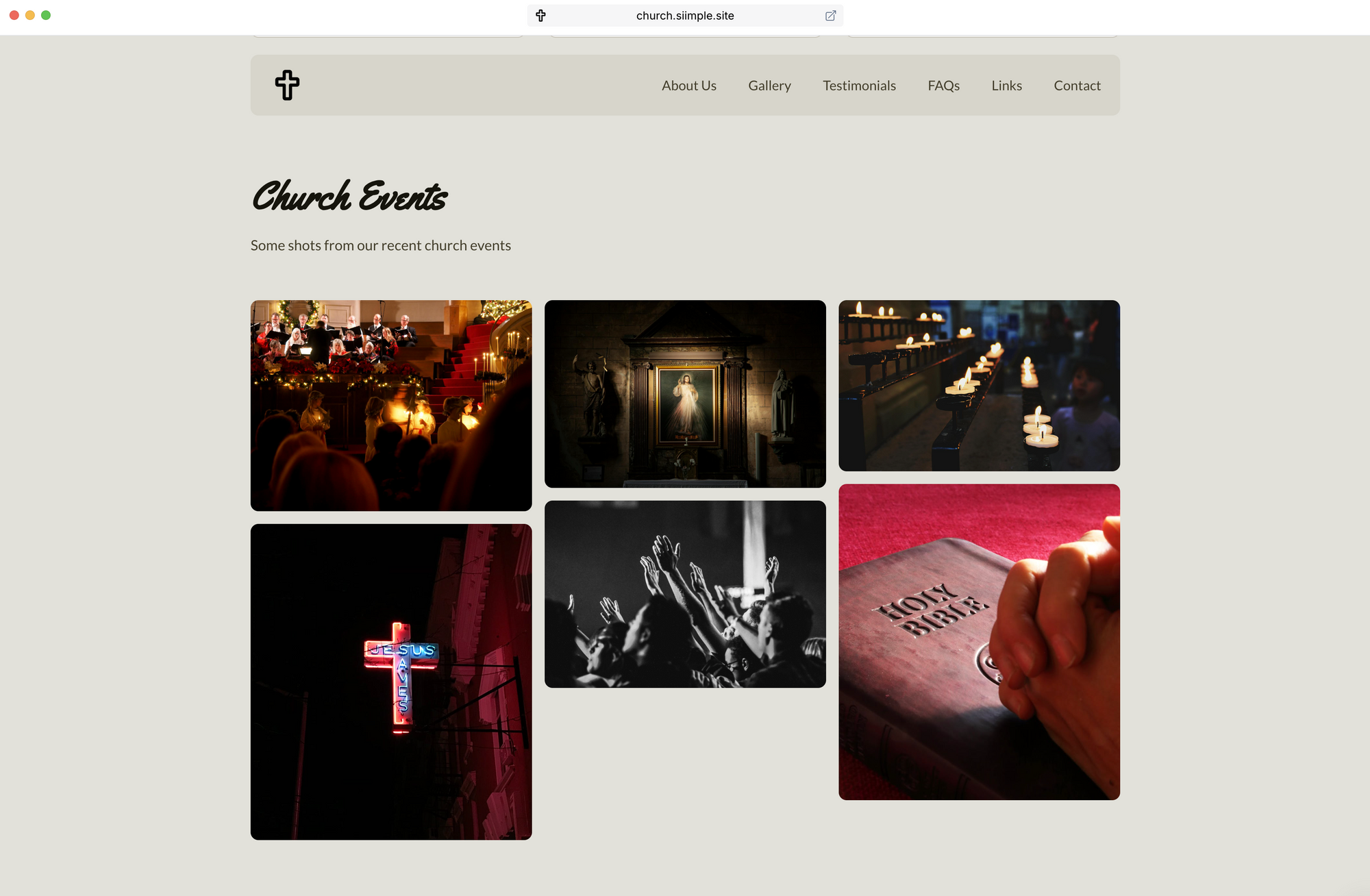 Church image gallery